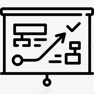 伦理品德策略伦理5线性图标图标