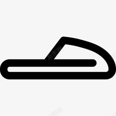 回形纹拖鞋衣服158直纹图标图标