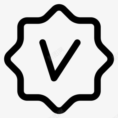 会员 VIP 认证 加V 重要 高等级 图标