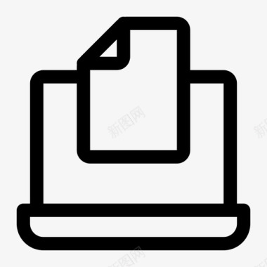 服务器文件计算机笔记本电脑图标图标