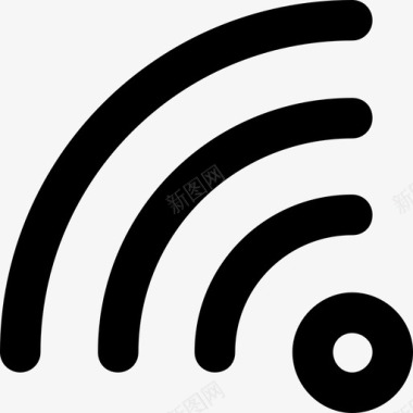 WiFi无线WiFi网络wifi连接热点图标图标