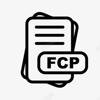 文件格式pdffcp文件扩展名文件格式文件类型集合图标包图标