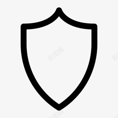 服务器屏蔽防护保护图标图标