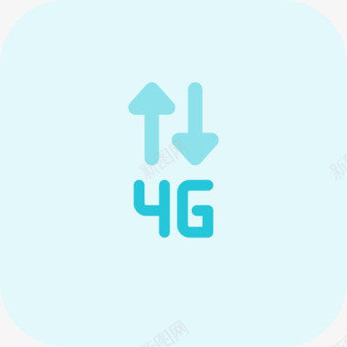 4G全网通4g手机和手机tritone图标图标