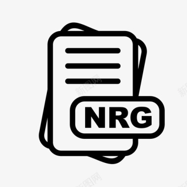 WAV文件格式nrg文件扩展名文件格式文件类型集合图标包图标