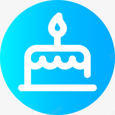 圆形蛋糕生日蛋糕生日104圆形图标图标