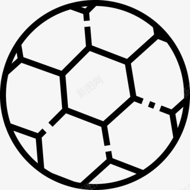足球运动元素图标图标