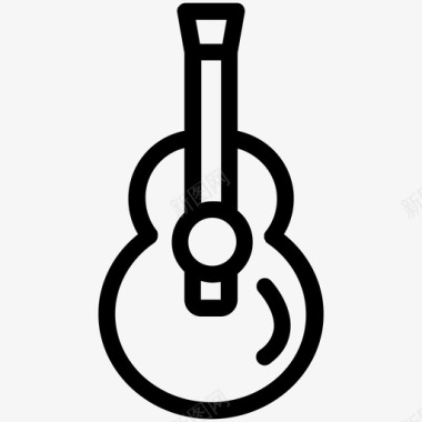 吉他音乐音符图标图标