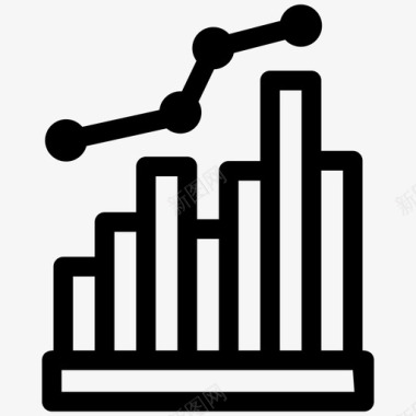 绩效考核内容数字战略业务内容图标图标