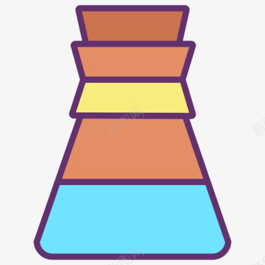 战术水壶水壶咖啡馆图标4线性颜色图标