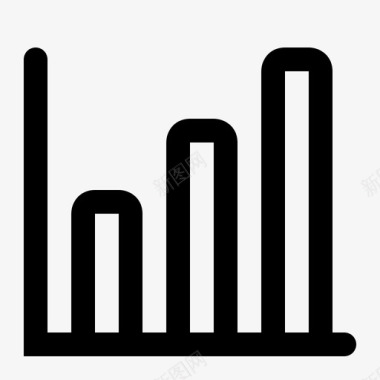 数学图形条形图数学图标图标