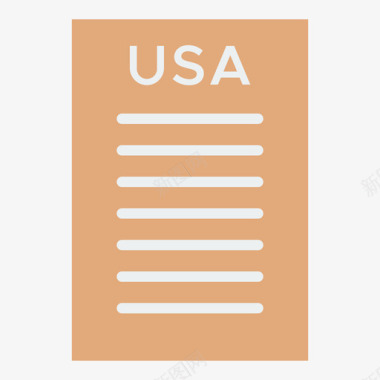 独立宣言美国19号平装图标图标