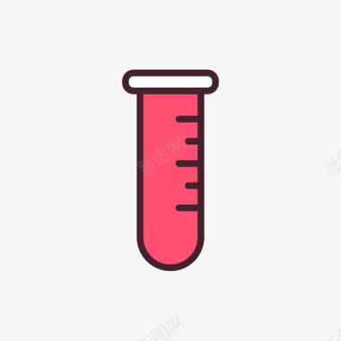 37PNG图片试管药房37线性颜色图标图标