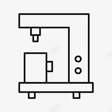 咖啡机广告位咖啡机饮料浓缩咖啡图标图标