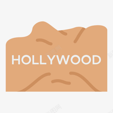 好莱坞美国19平图标图标