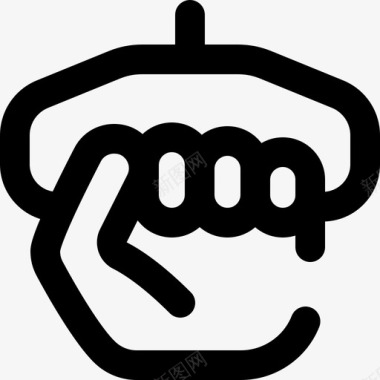 公共交通标识公共交通9号把手轮廓图图标图标