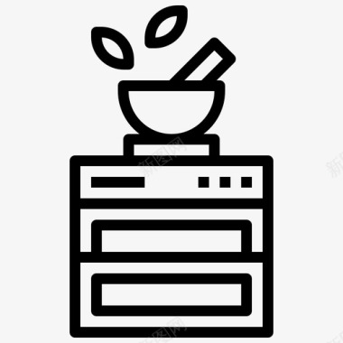 烹饪煮沸厨房用具图标图标