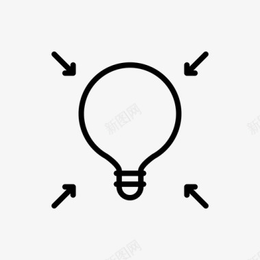 灯具需要创意灯泡创意图标图标