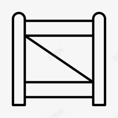 优惠券金属门栅栏金属栅栏图标图标