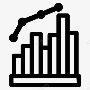 绩效考核内容数字战略业务内容图标图标