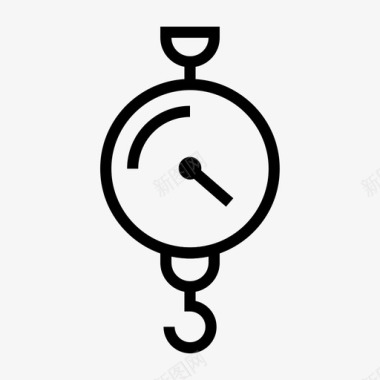 吊秤吊秤天平度量图标图标