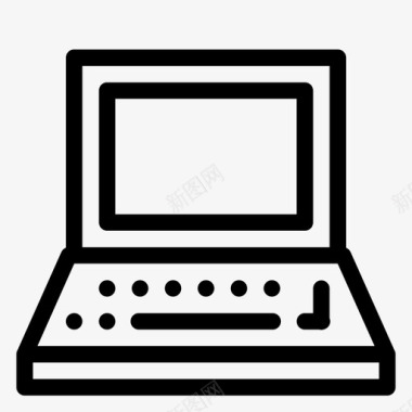 笔记本电脑电脑macair图标图标