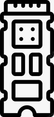 ssdSsd计算机硬件31线性图标图标