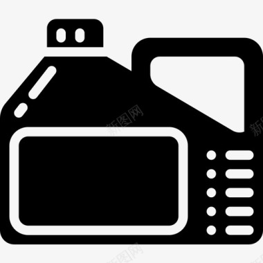 煤气煤气罐容器2填充图标图标