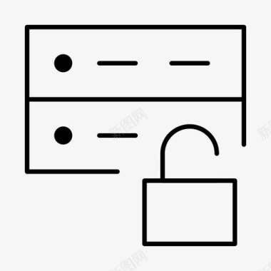 服务器数据库服务器存储图标图标