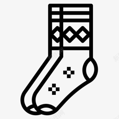 150圣诞节衣服150直系图标图标