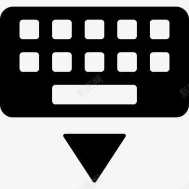 移动键盘移动接口2填充图标图标