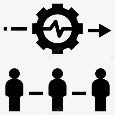 社会参与协作组织图标图标