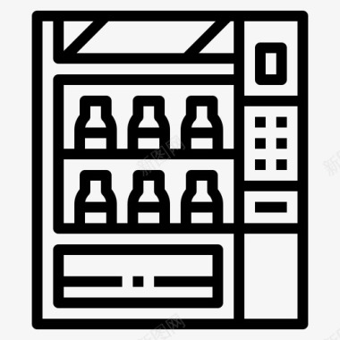 养生公园机器城市公园23线性图标图标