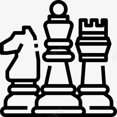 棋子元素象棋图形棋子图标图标