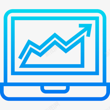 网络大数据报告数据和网络管理2梯度图标图标
