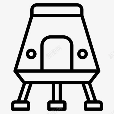 宇宙2222飞碟外星飞船天文学图标图标