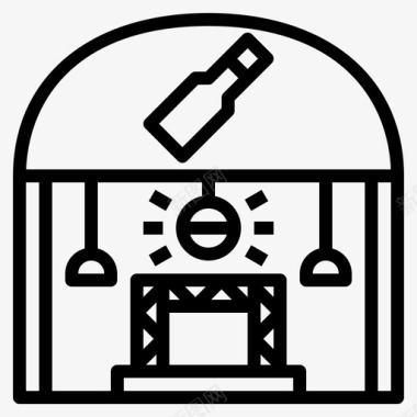 101大楼迪斯科舞厅大楼楼层图标图标