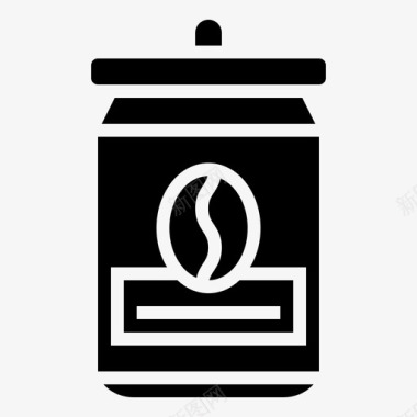 豆子罐装豆子饮料图标图标