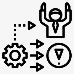 企业变革新方案变革解决图标高清图片