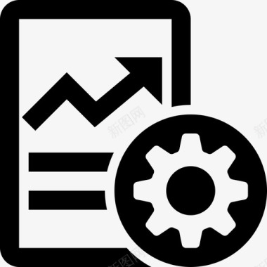 矢量报表报表管理图标