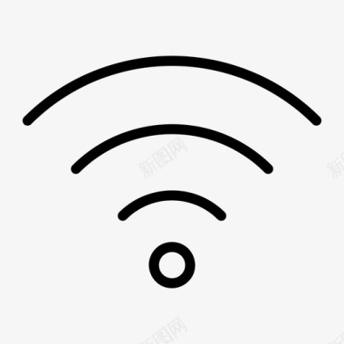 WiFi无线WiFi网络wifi连接互联网图标图标