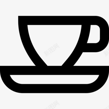 茶杯咖啡家用图标图标