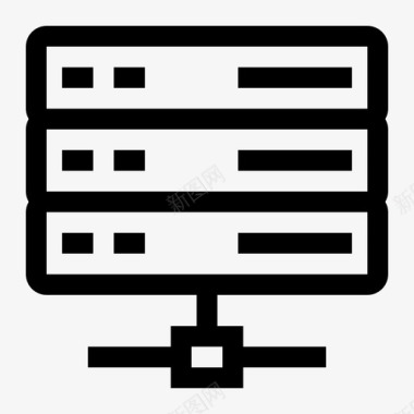 服务器服务器数据库网络图标图标