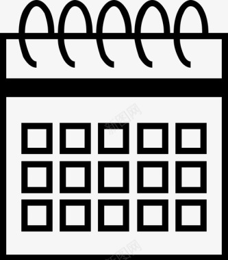 日历日历日日历挂历图标图标