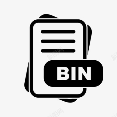 binbin文件扩展名文件格式文件类型集合图标包图标