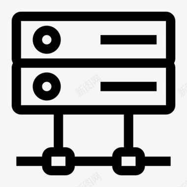 服务器服务器连接网络图标图标