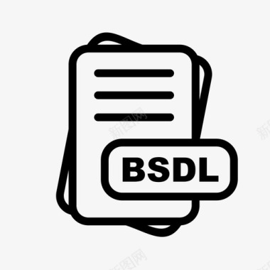 PDF文件格式bsdl文件扩展名文件格式文件类型集合图标包图标