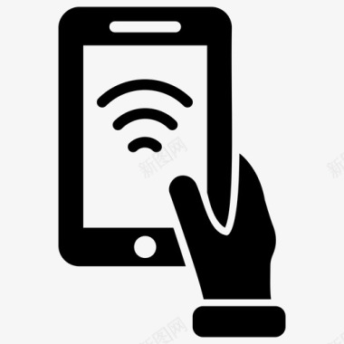 电话接收器连接wifi连接互联网连接移动wifi图标图标