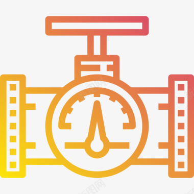 能量压力表能量45梯度图标图标