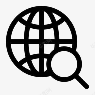 服务器搜索浏览全局图标图标